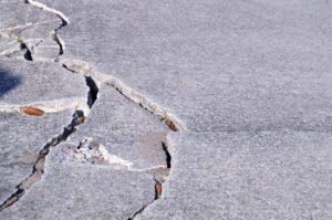 cracked concrete repair Stockton CA