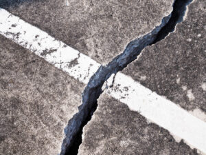 cracked concrete Stockton CA